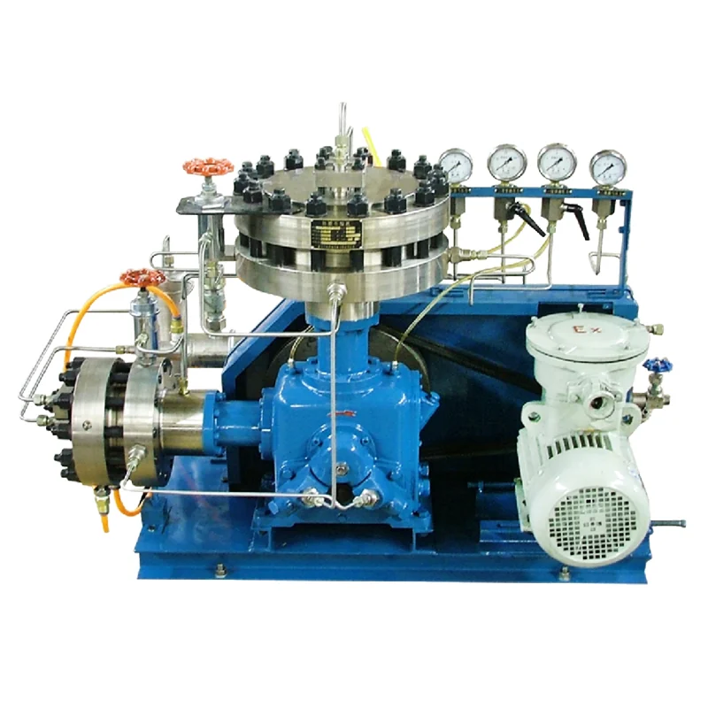Diaphragm compressors