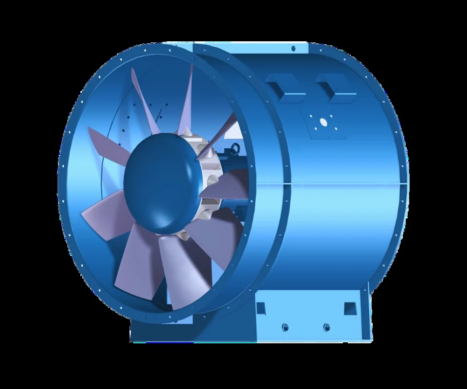 Pitch Control Axial Fan